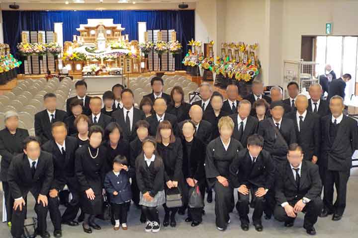 家族葬ホール絆での一般葬